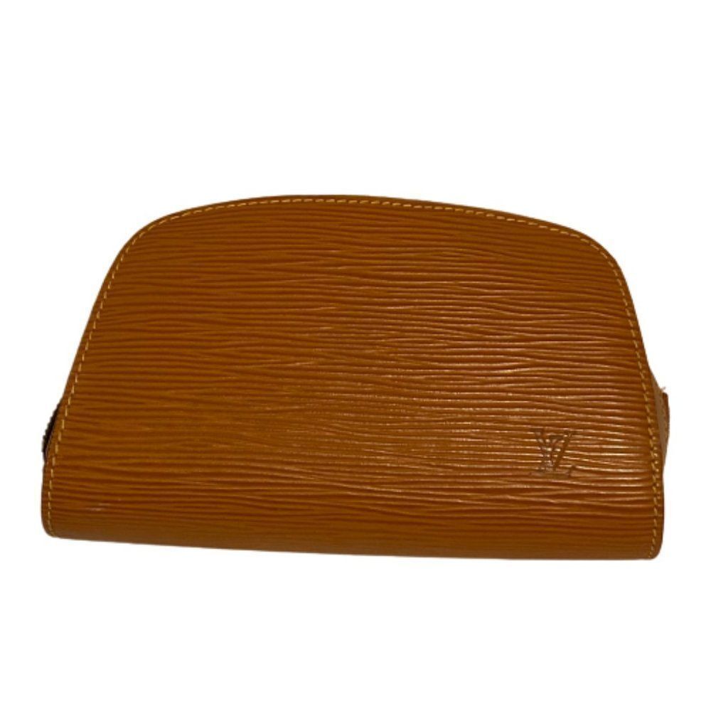 **FLAWS** **DAMAGED** Authentic Louis Vuitton Pouch for Repurposing or Repair